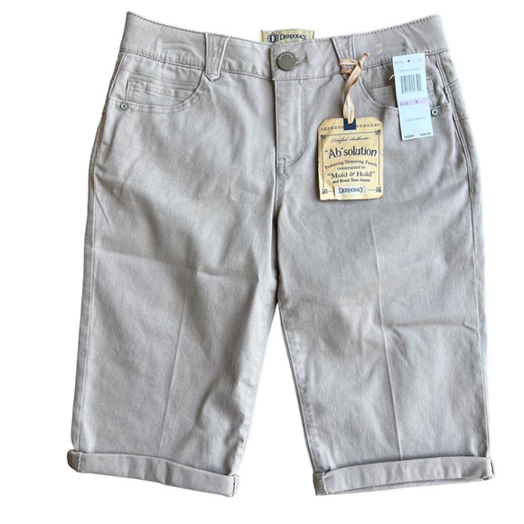 Democracy Flax Ab Solutions Bermuda Shorts - Picture 4 of 10